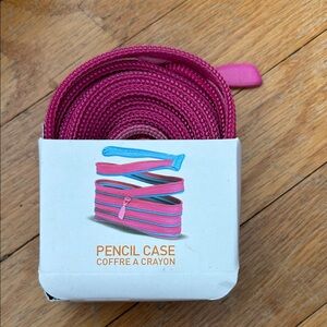 Zipt pink pencil case